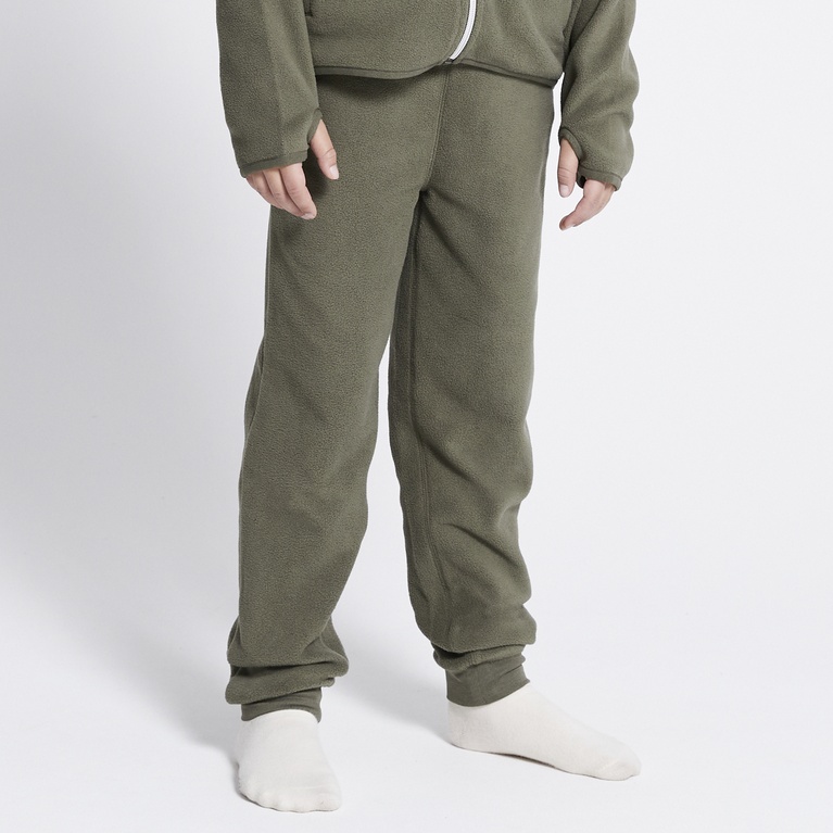 Fleece pants "Tännäs" Khaki Green